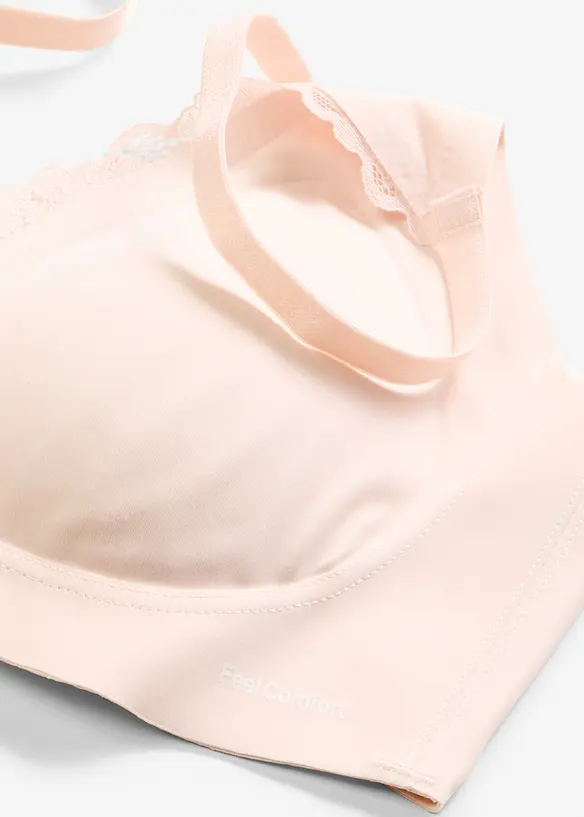 Vattert Feel Comfort Lasercut-BH uten spiler&nbsp;, bonprix