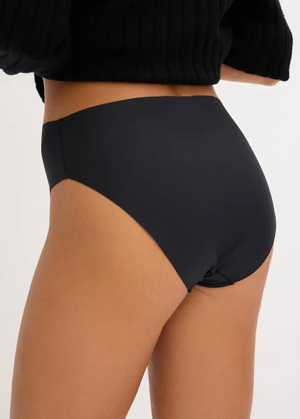 H&oslash;y truse i mikrofiber (4-pack), bonprix