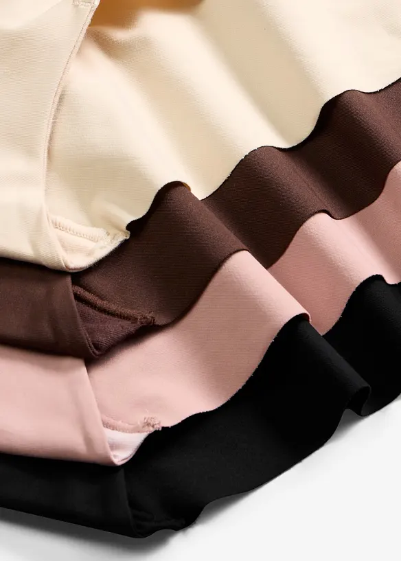 H&oslash;y truse i mikrofiber (4-pack), bonprix