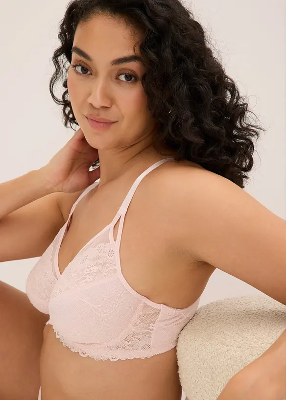 Minimizer-BH med nydelige blonder, bonprix