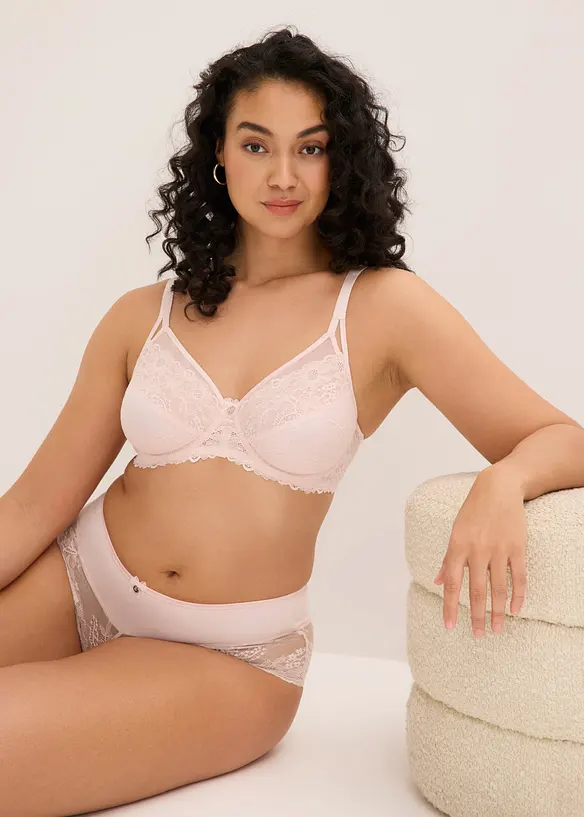 Minimizer-BH med nydelige blonder, bonprix