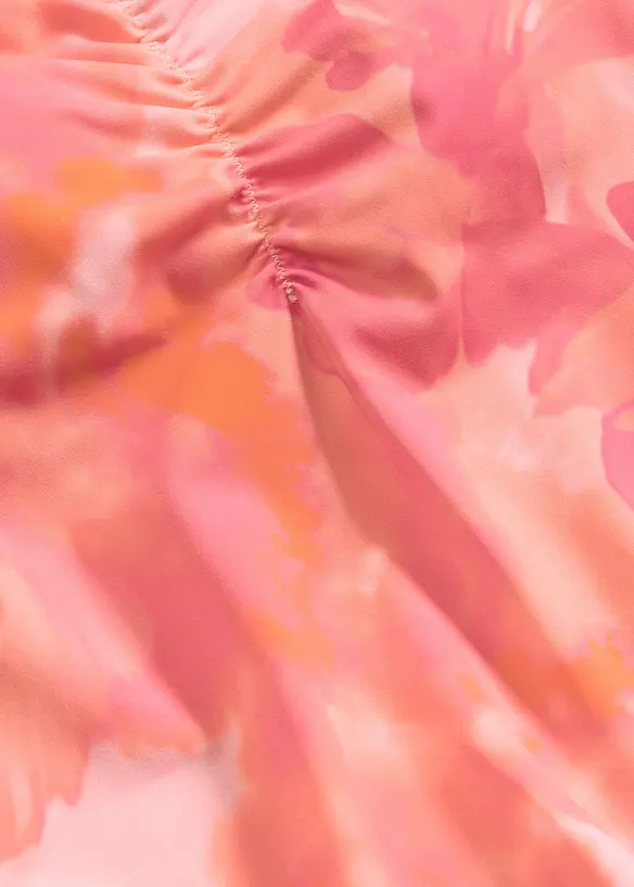 Bandeau-badedrakt med brede stropper, bonprix