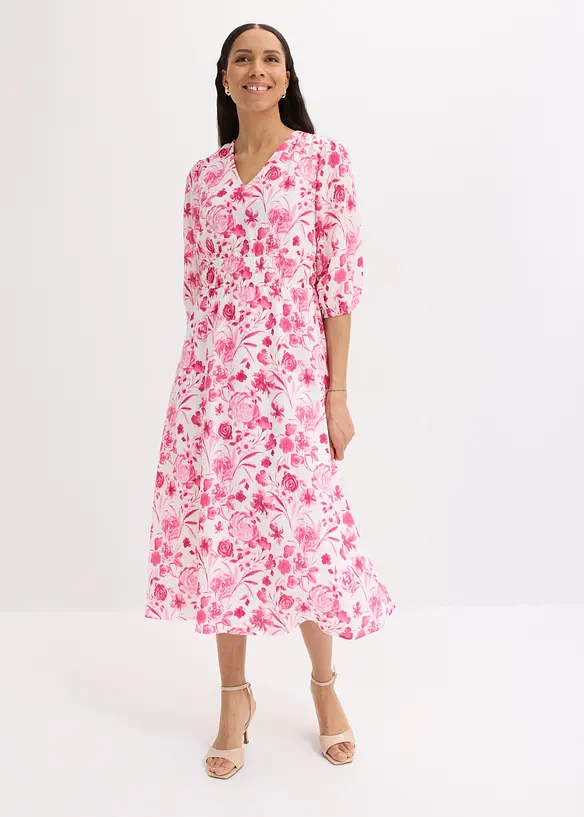 Kjole i viskosemiks, bonprix