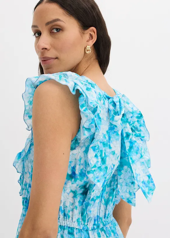 Maxikjole i 100% bomull, bonprix