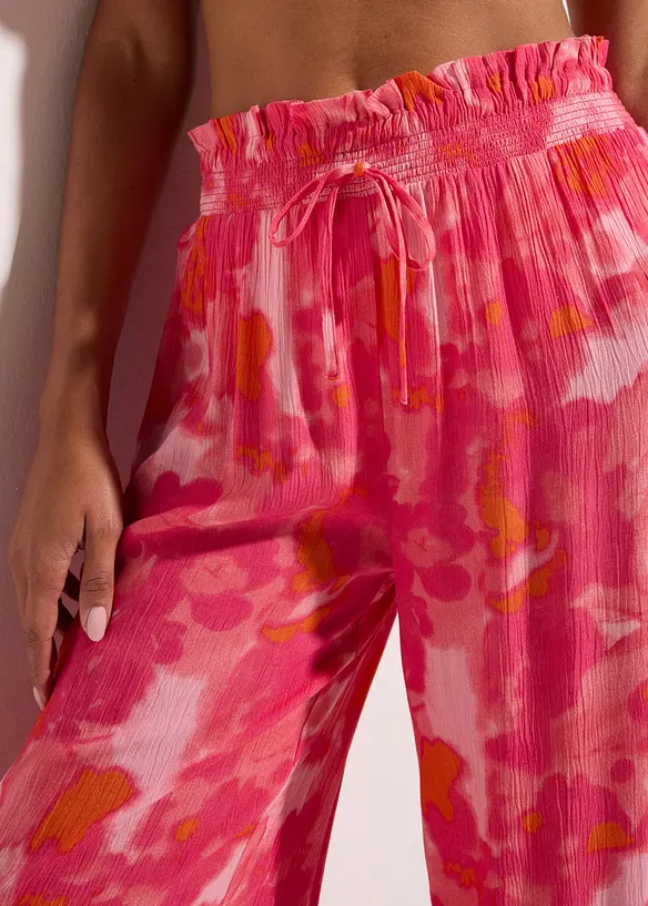 Crinkle strandbukse, bonprix