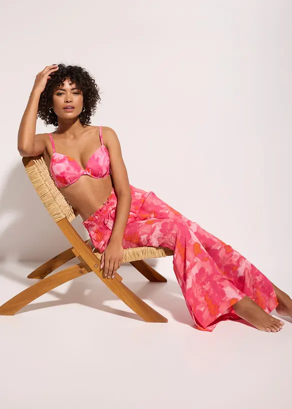 Crinkle strandbukse, bonprix