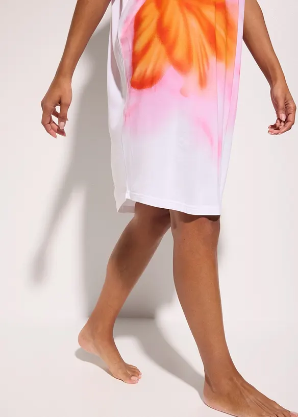 Strandkjole i lett viskose, bonprix