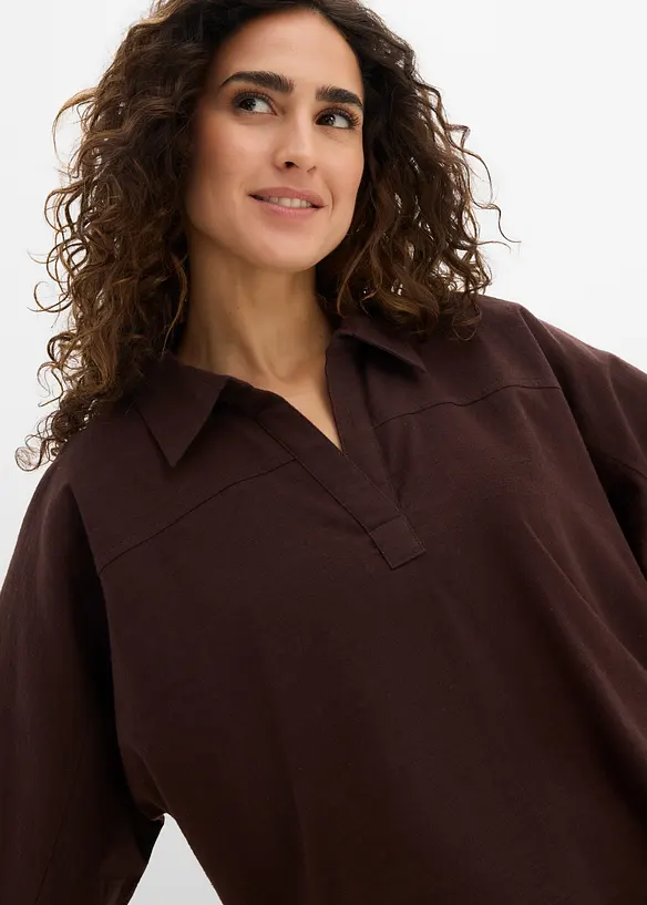 Bluse i 100% bomull, bonprix