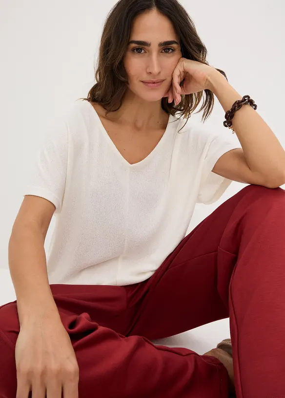 Topp i strikket stil, bonprix