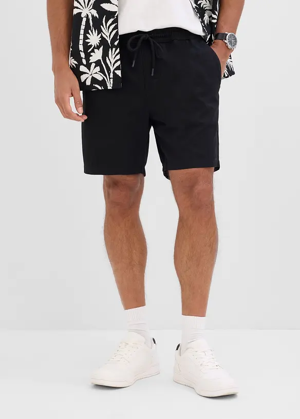 Shorts med stretchlinning i Relaxed Fit, bonprix