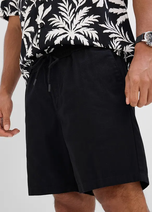 Shorts med stretchlinning i Relaxed Fit, bonprix