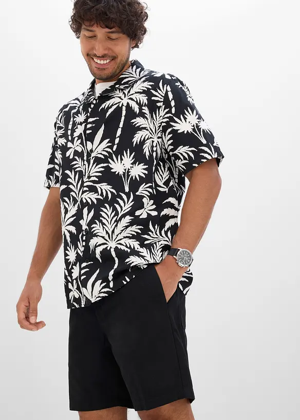 Shorts med stretchlinning i Relaxed Fit, bonprix
