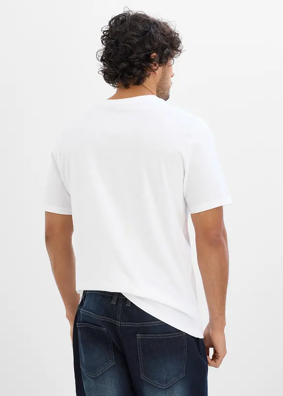 T-skjorte i 100% bomull, bonprix