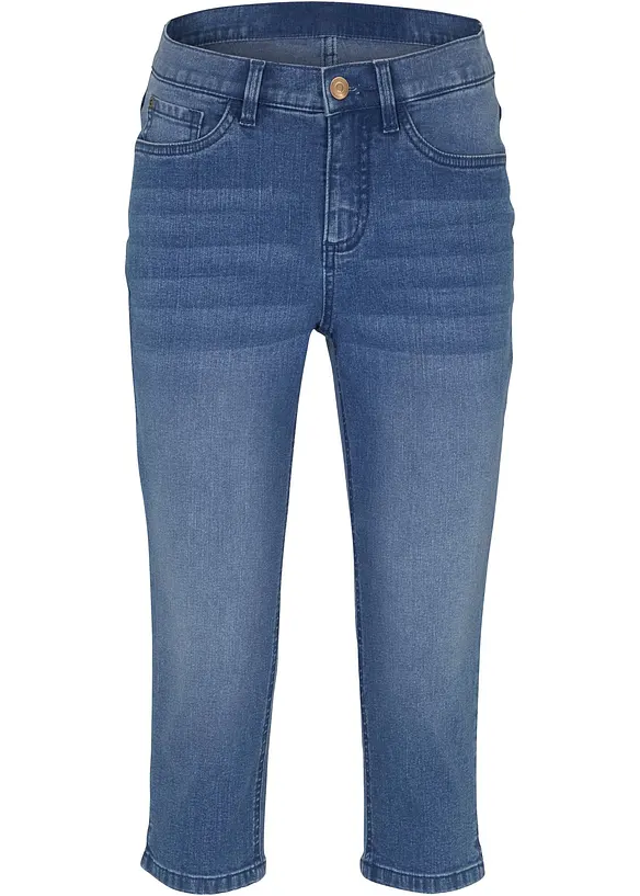 Stretchy capri jeans, bonprix