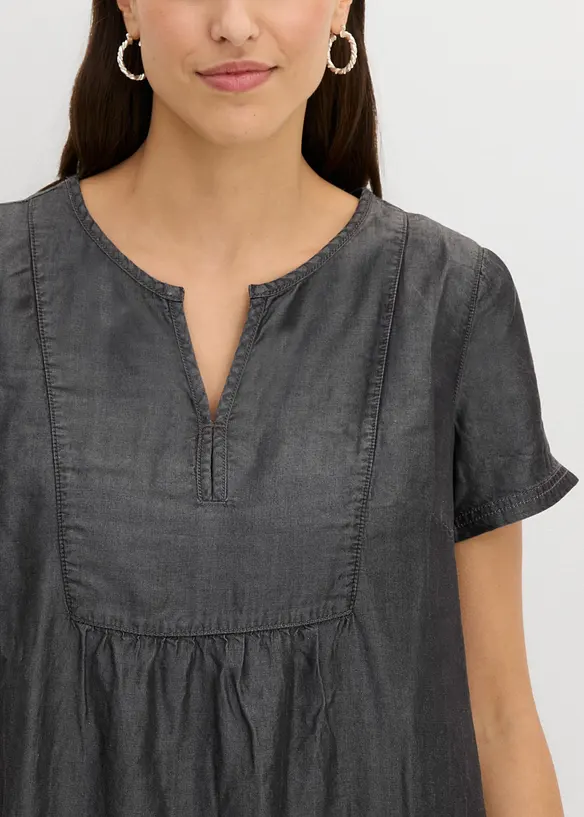 Kjole i lyocell, bonprix