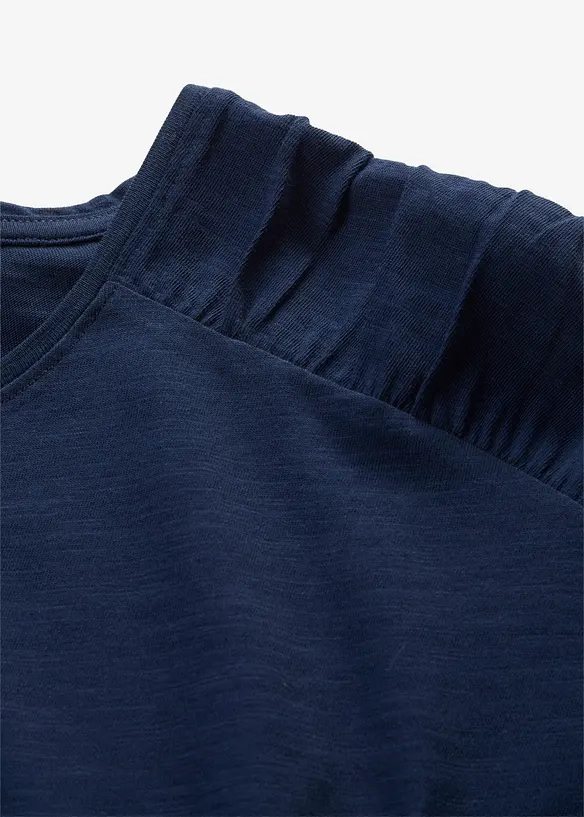 Topp i boxy-modell, kortermet, bonprix