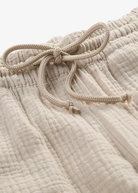 Vid bukse i musselin, bonprix