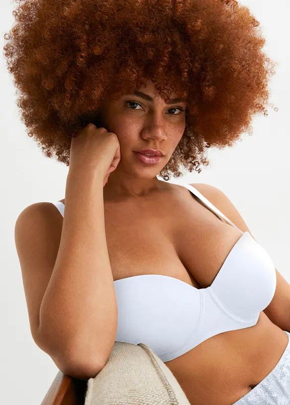 Multiway-BH med spiler og &oslash;kologisk bomull (2-pack), bonprix