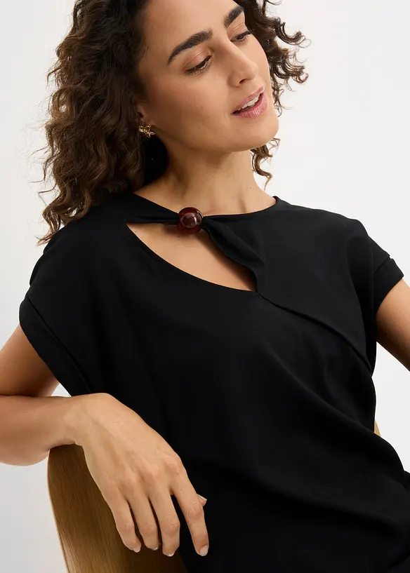 Jerseykjole i Punto di Roma-materiale, bonprix