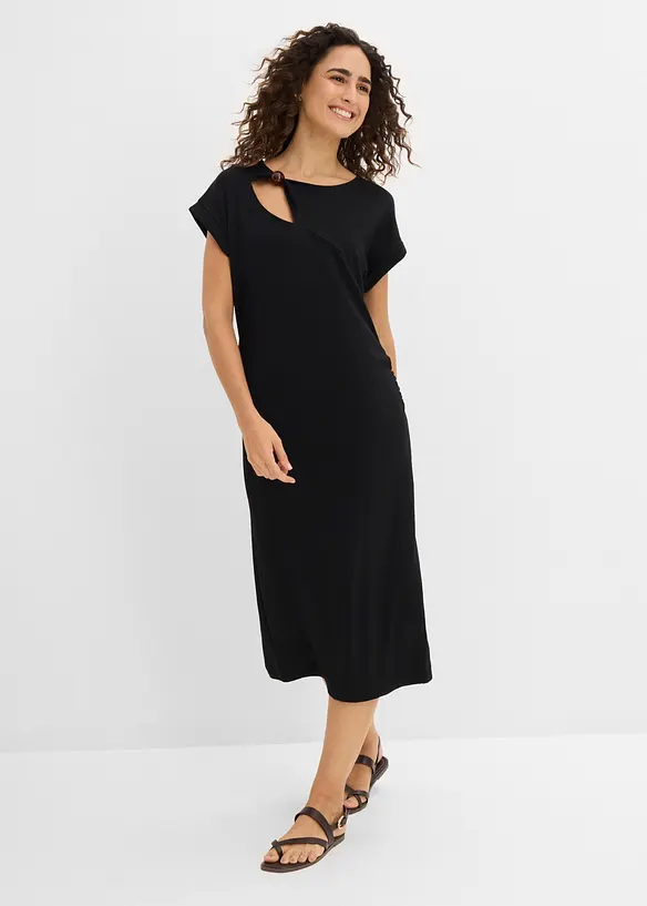 Jerseykjole i Punto di Roma-materiale, bonprix
