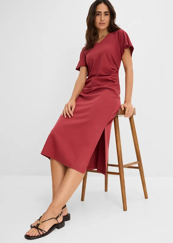 Jerseykjole i bomull, bonprix