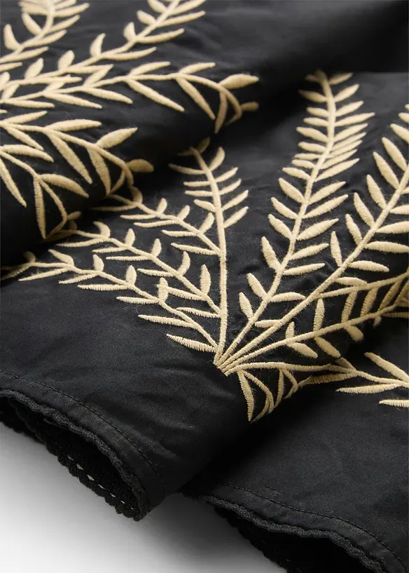 Maxiskj&oslash;rt med broderi, bonprix