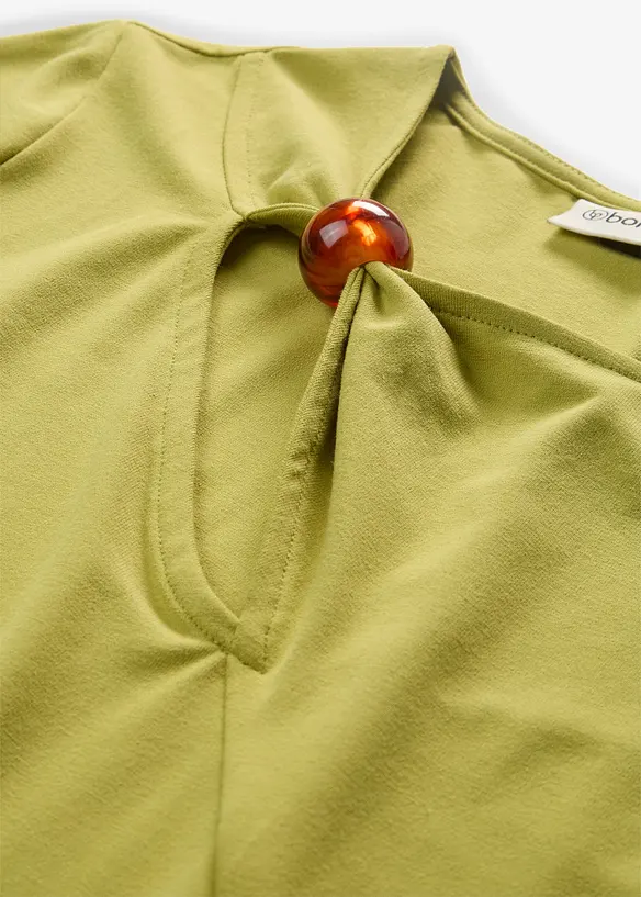 T-skjorte i viskoseblanding med pent fall, bonprix