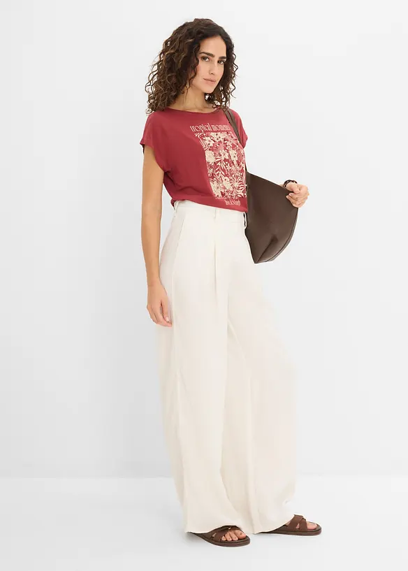 Topp i viskoseblanding, bonprix