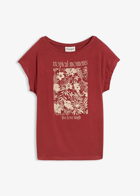 Topp i viskoseblanding, bonprix