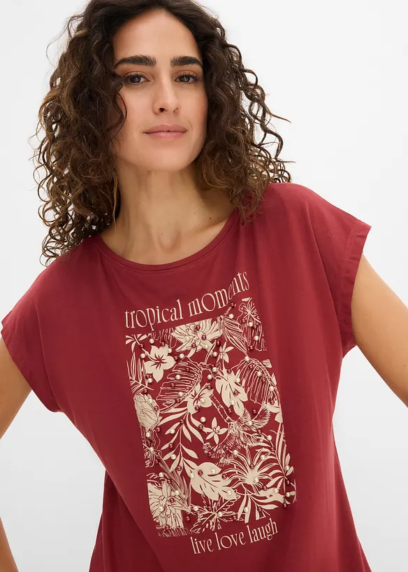 Topp i viskoseblanding, bonprix