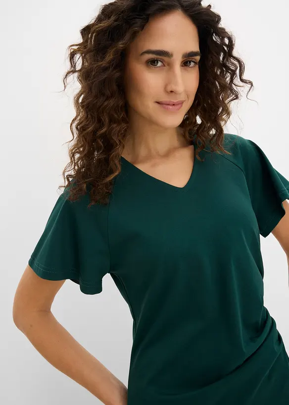Jerseykjole i bomull, bonprix