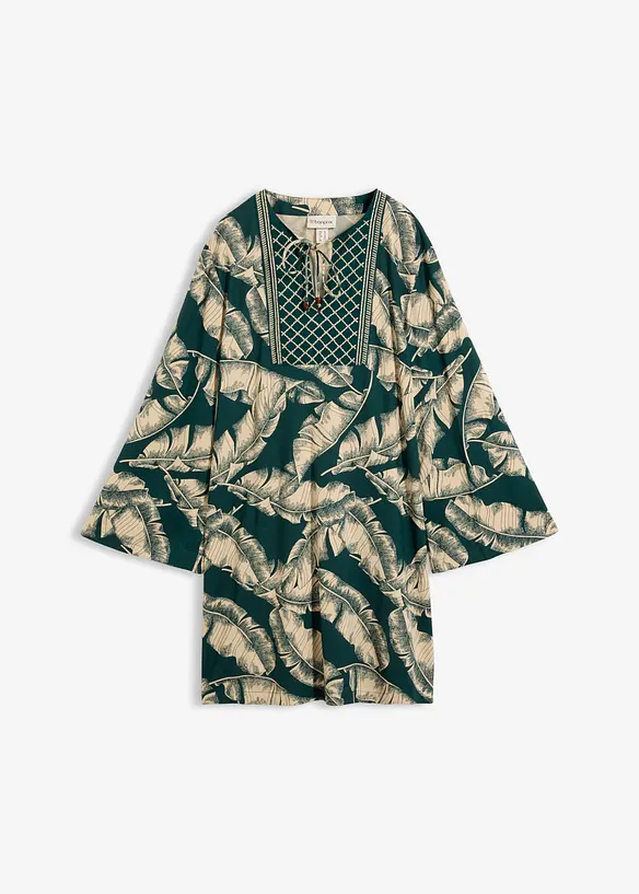 Tunikakjole i viskoseblanding med pent fall, bonprix