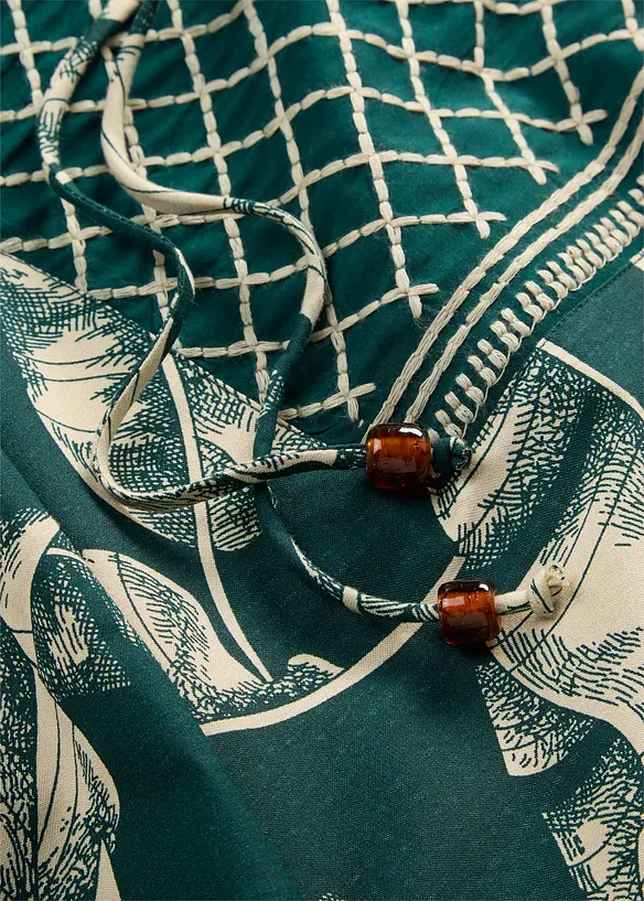 Tunikakjole i viskoseblanding med pent fall, bonprix