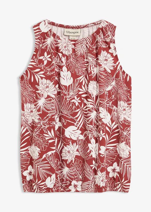 Jerseytopp i viskoseblanding, bonprix