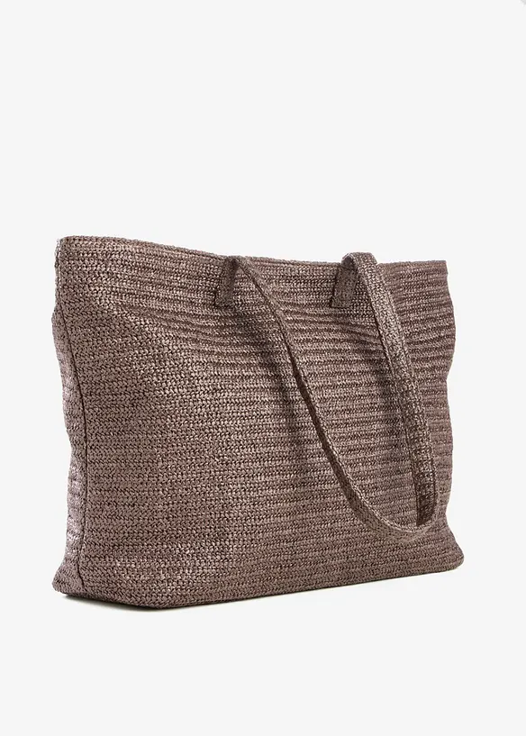 Shoppingveske i str&aring;look, bonprix