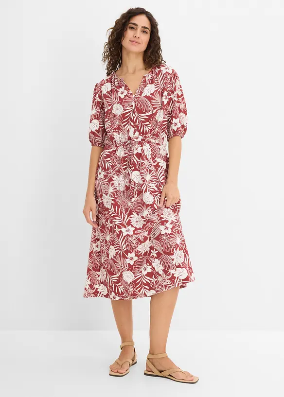 Jerseykjole i myk viskoseblanding, bonprix