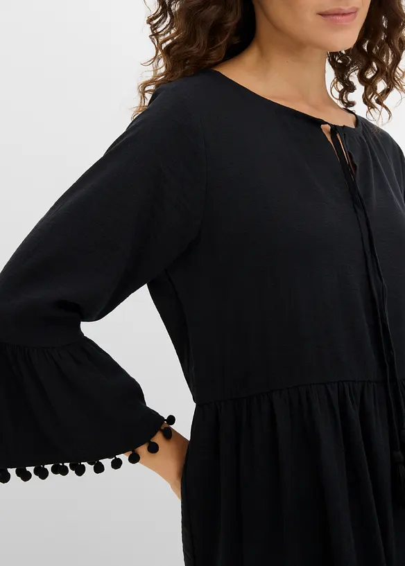 Kjole i lett viskose, bonprix