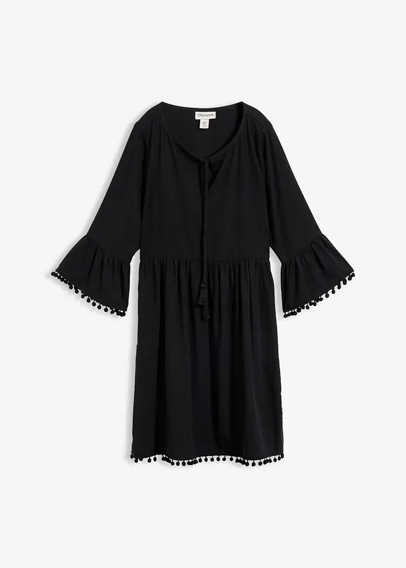 Kjole i lett viskose, bonprix