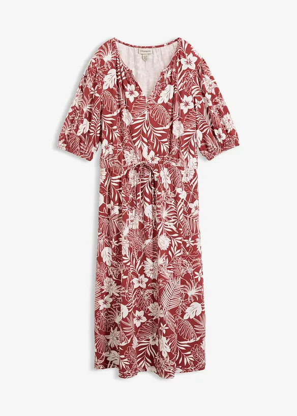 Jerseykjole i myk viskoseblanding, bonprix