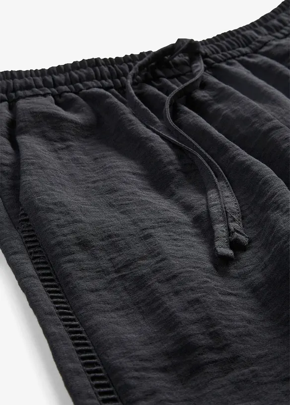 Pull on-bermudashorts i viskoseblanding, bonprix