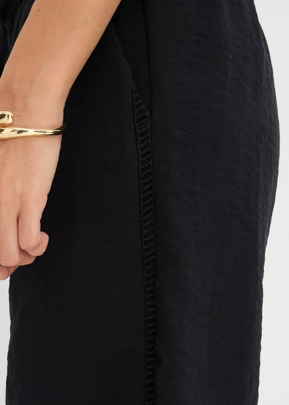Pull on-bermudashorts i viskoseblanding, bonprix