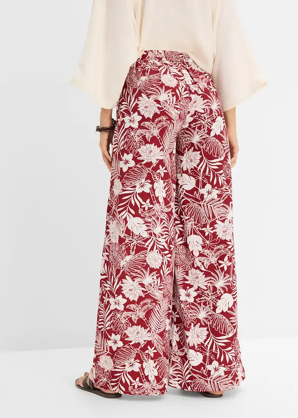 Vid bukse i viskoseblanding, bonprix