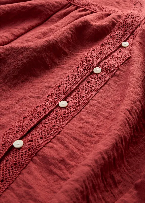 Bluse i viskoseblanding, bonprix