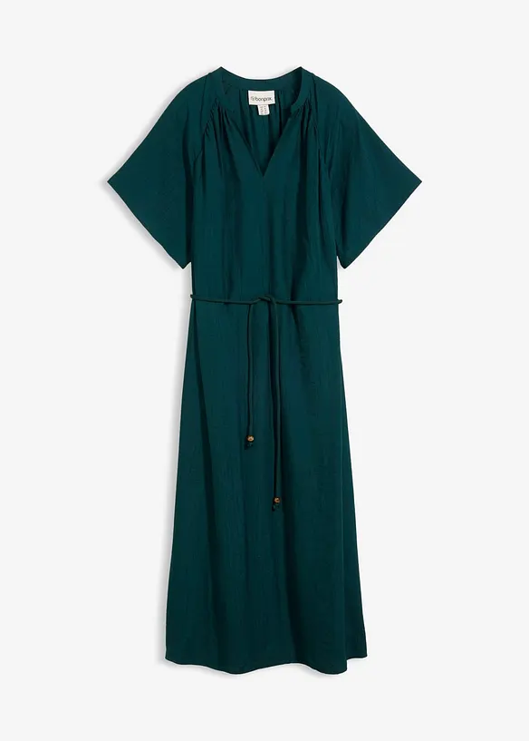 Kjole i myk viskoseblanding, bonprix