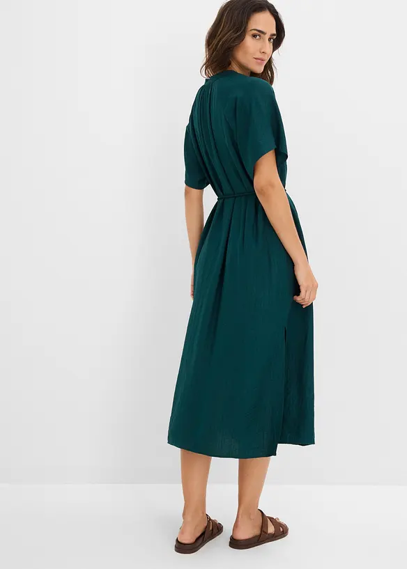 Kjole i myk viskoseblanding, bonprix