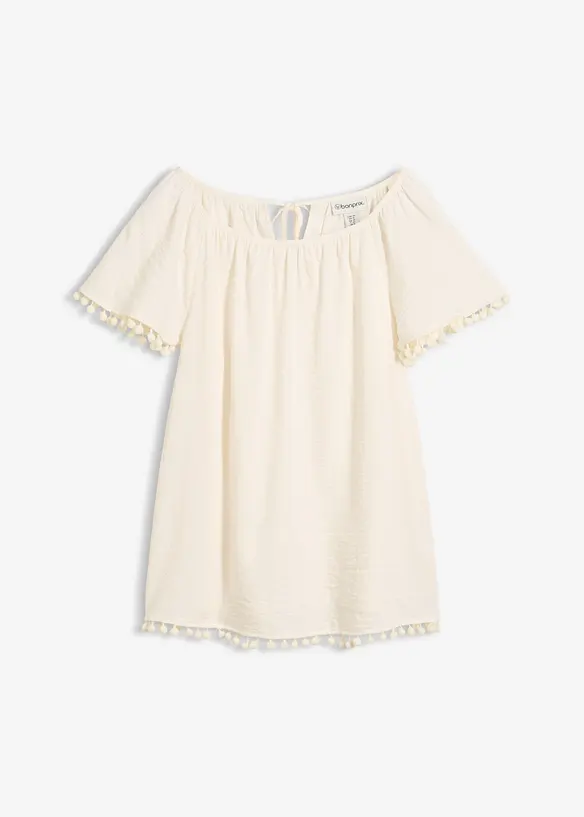 Bluse i myk viskoseblanding, bonprix