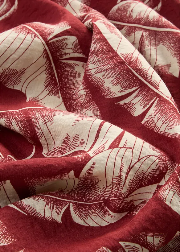 Vid kjole av viskosemiks med allover print, bonprix