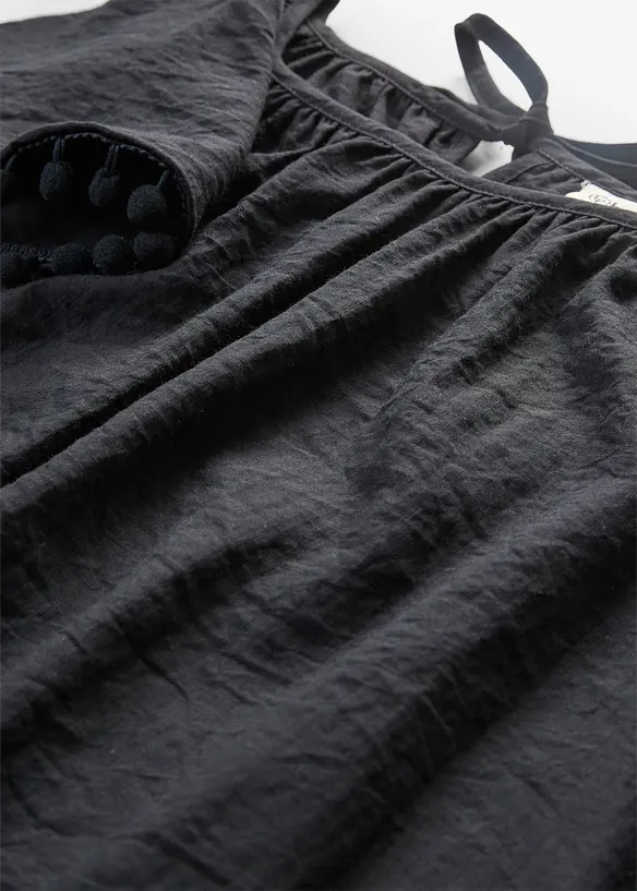 Bluse i myk viskoseblanding, bonprix