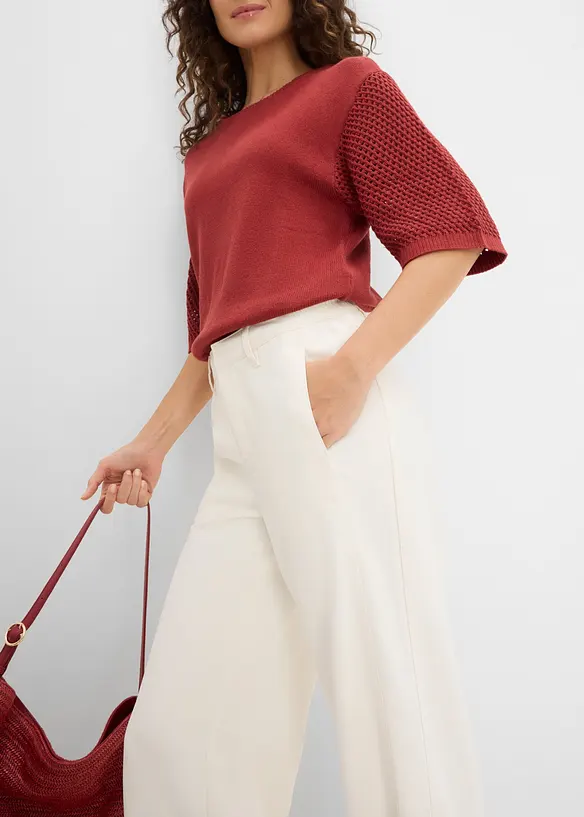 Sommerbukse med kortere ben, bonprix