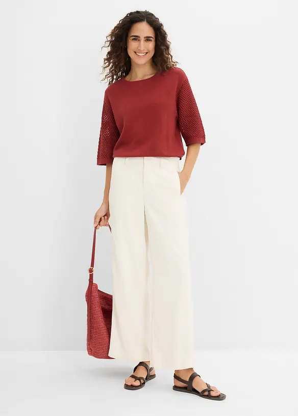 Sommerbukse med kortere ben, bonprix